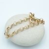 9ct Gold Rolo Link Bracelet - Image 4